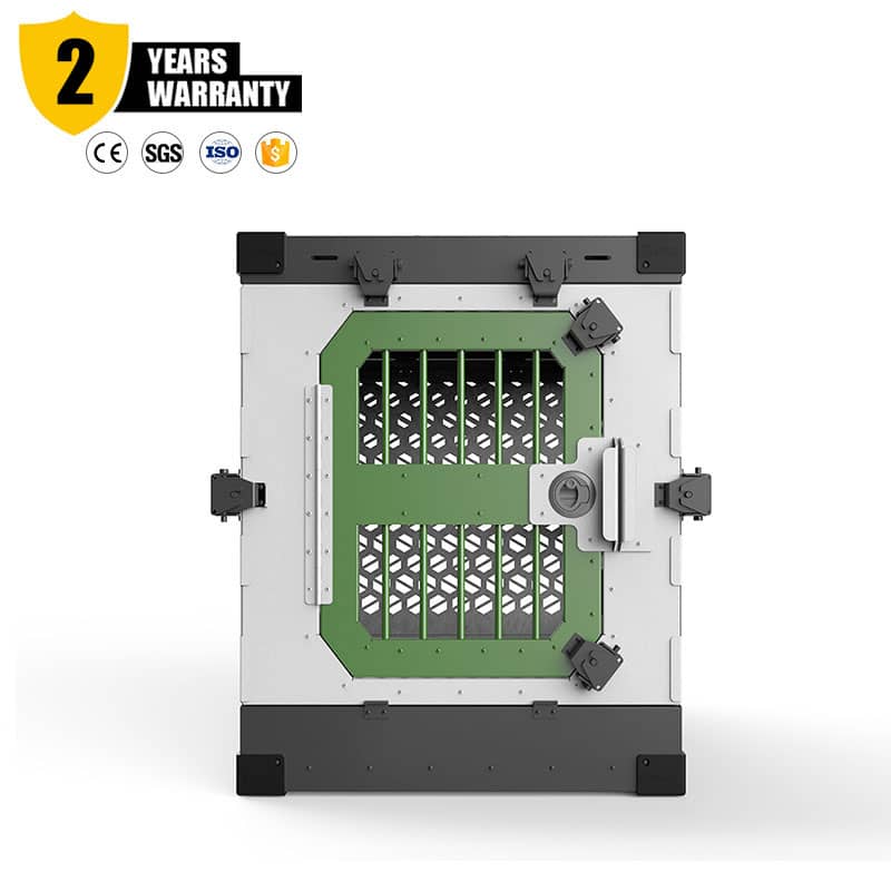 Collapsible dog crate
