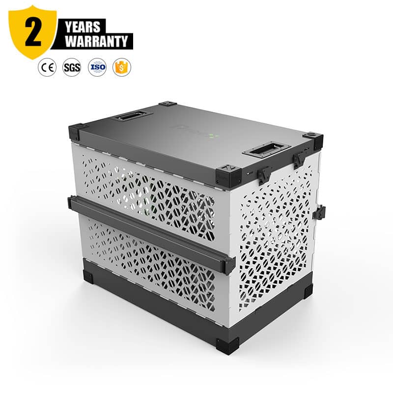 aluminium folding dog cage