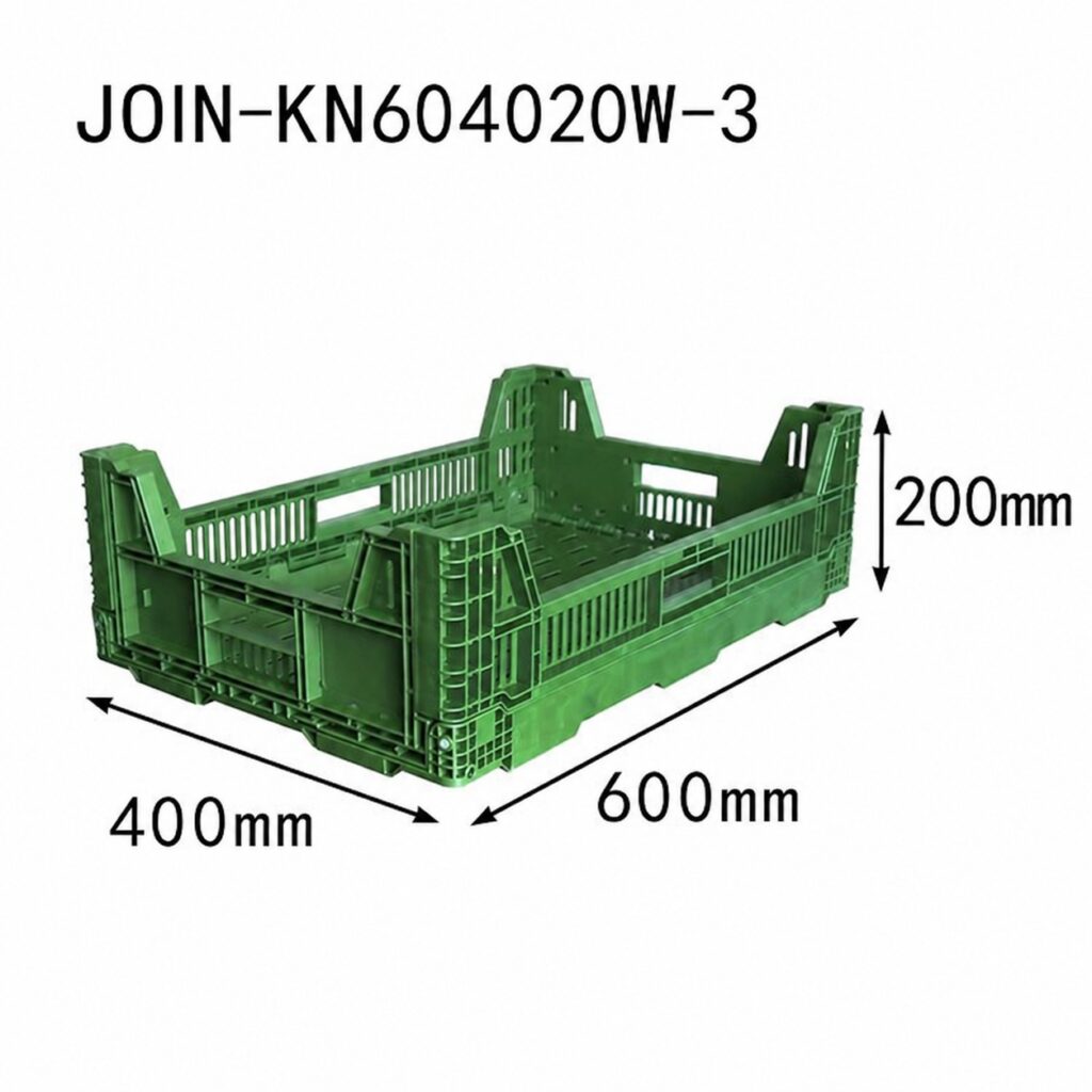 JOIN-KN604020W-3 folding crate — product image 1